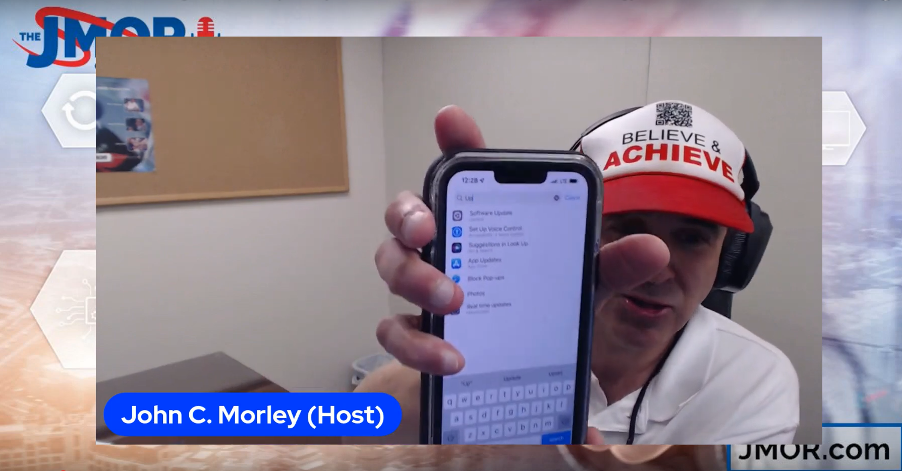 JMOR Tech Talk Show August 19, 2022: Update your iPhone Now & Anti-Party Technology